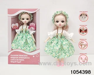 12 inch 11 jointed doll in window box