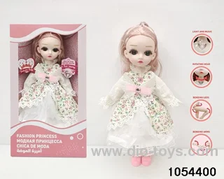 12 inch 11 jointed doll in window box