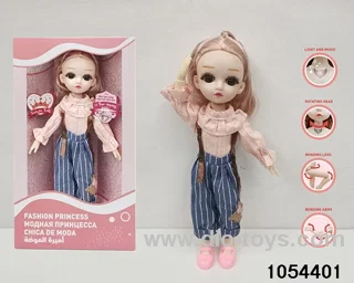 12 inch 11 jointed doll in window box