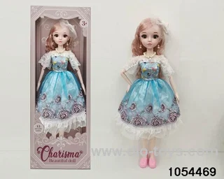 22 inch articulated doll in window box