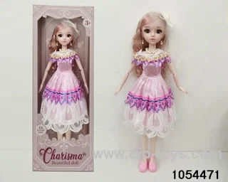 22 inch articulated doll in window box