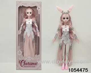 22 inch articulated doll in window box