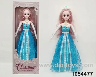 22 inch articulated doll in window box