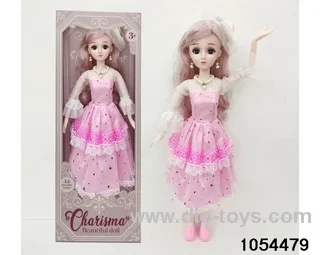 22 inch articulated doll in window box