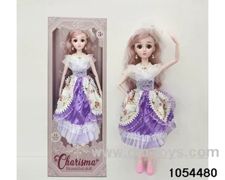 22 inch articulated doll in window box