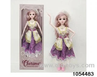 22 inch articulated doll in window box