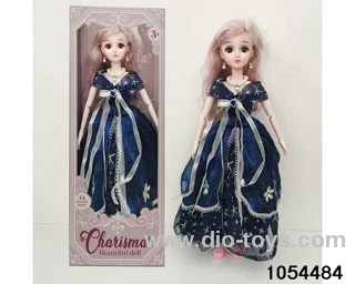 22 inch articulated doll in window box