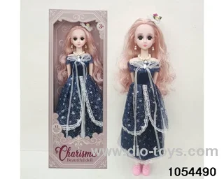 22 inch articulated doll in window box