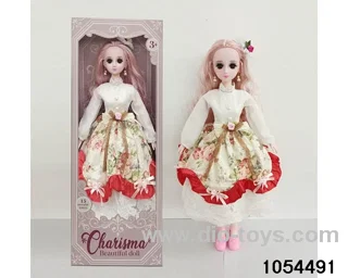 22 inch articulated doll in window box