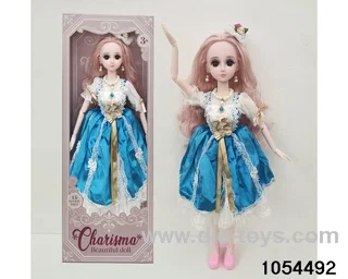 22 inch articulated doll in window box