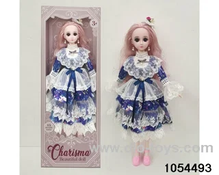 22 inch articulated doll in window box