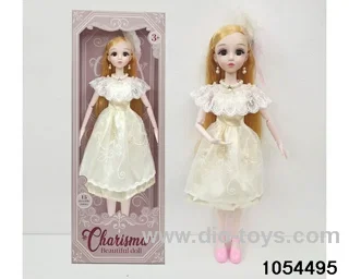 22 inch articulated doll in window box
