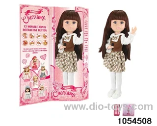 18 inch fully articulated doll in window box