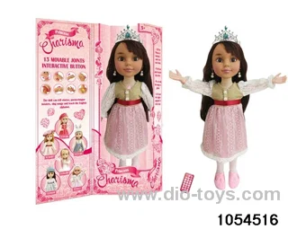 18 inch fully articulated doll in window box