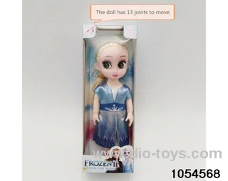 6 inch 13 joints doll in window box