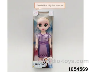 6 inch 13 joints doll in window box