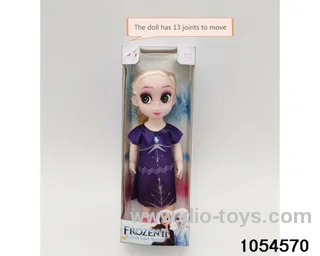 6 inch 13 joints doll in window box