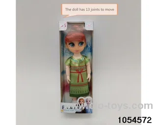 6 inch 13 joints doll in window box