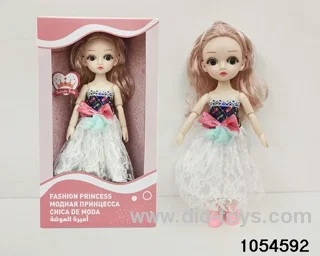 12 inch 11 jointed doll in window box