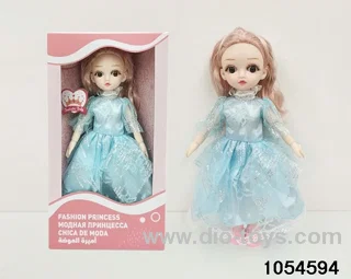 12 inch 11 jointed doll in window box