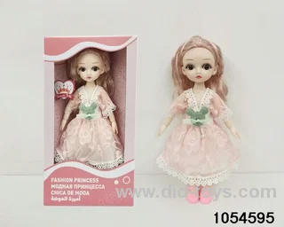 12 inch 11 jointed doll in window box