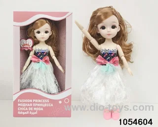 12 inch 11 jointed doll in window box