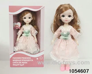 12 inch 11 jointed doll in window box