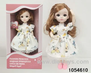 12 inch 11 jointed doll in window box