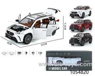 1:64 free wheel alloy car with light/sound