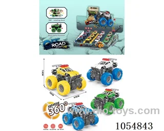Inertia car in display box