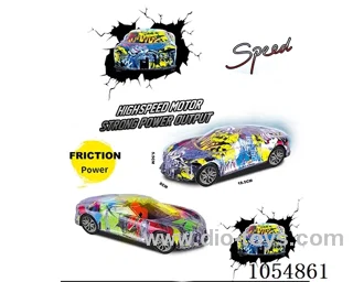 Frictional Car in OPP bag