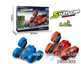 rc stunt car with light