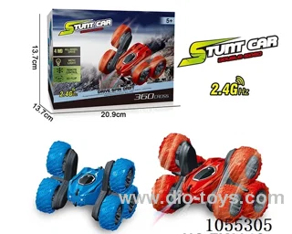 rc stunt car with light