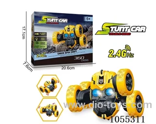 rc stunt car with light