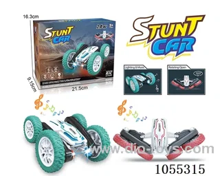rc stunt car with light/music