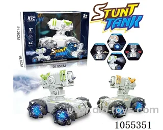 11ch rc stunt car with light/music/spray