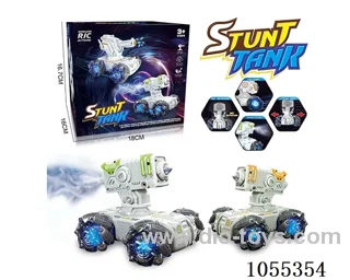 11ch rc stunt car with light/music/spray