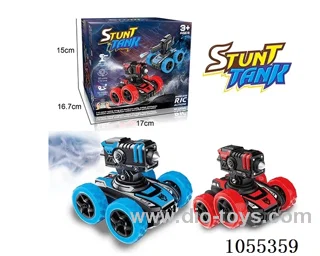 rc stunt car with light/music/spray