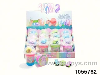DIY mud slime 2 colors in display box