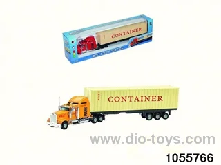 1:48 free wheel alloy truck in window box