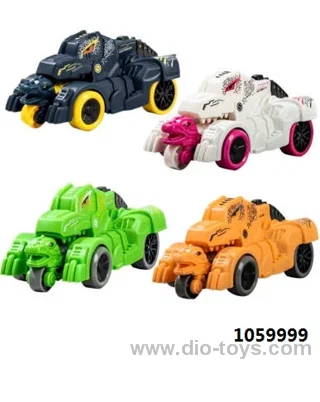 DINOSAUR  CAR IN OPP BAG