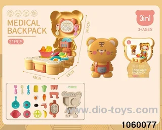 Moe Tiger Tableware Small Rucksack in paper card