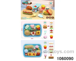 hamburger dessert in high frequency