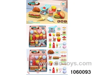 hamburger dessert in Blister with insert