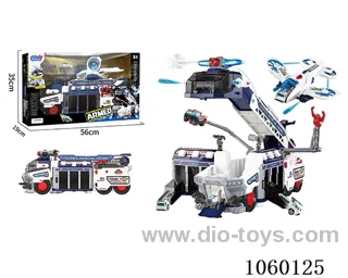 multifunctional police car