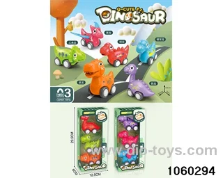 pull back car set in window box