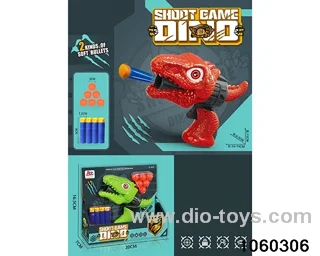 2-in-1 softball gun + ping-pong gun in display box