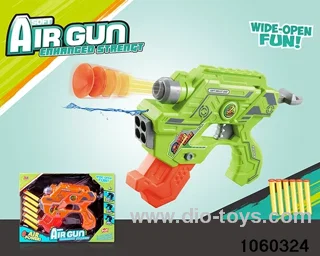 2-in-1 Softball Gun + Water Gun Set in window box