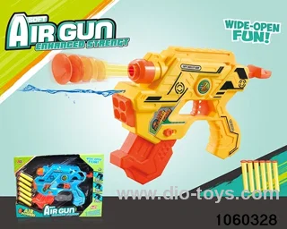 2-in-1 Softball Gun + Water Gun Set in window box