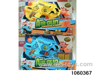 Softball gun in display box